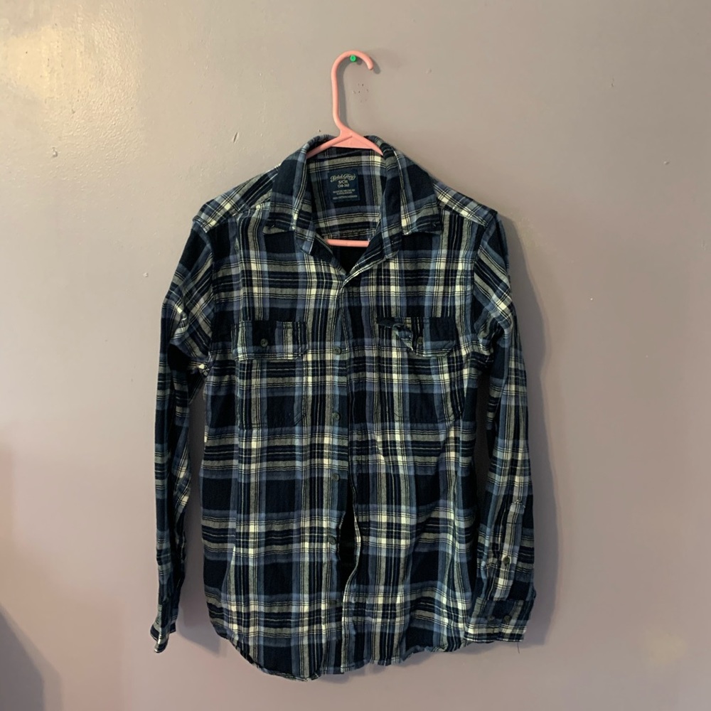 Unisex button up flannel